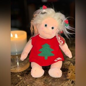🎄 TY Beanie Kids Noelle Doll Christmas Holiday Plush Vintage